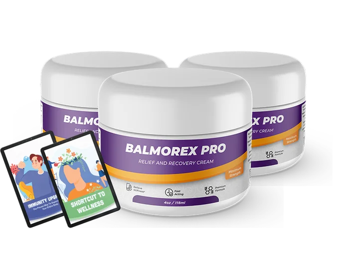 Balmorex Pro 3-jar kit with 2 bonus eBooks