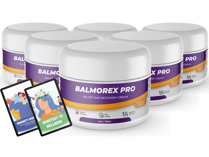 Balmorex Pro 6-jar kit with 2 bonus eBooks